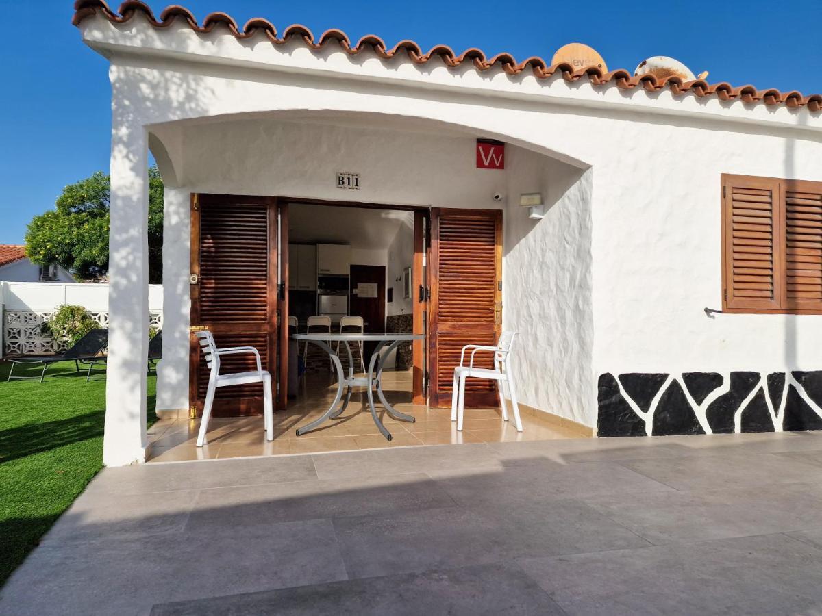 Acogedor Bungalow En Playa Del Ingles Zewnętrze zdjęcie