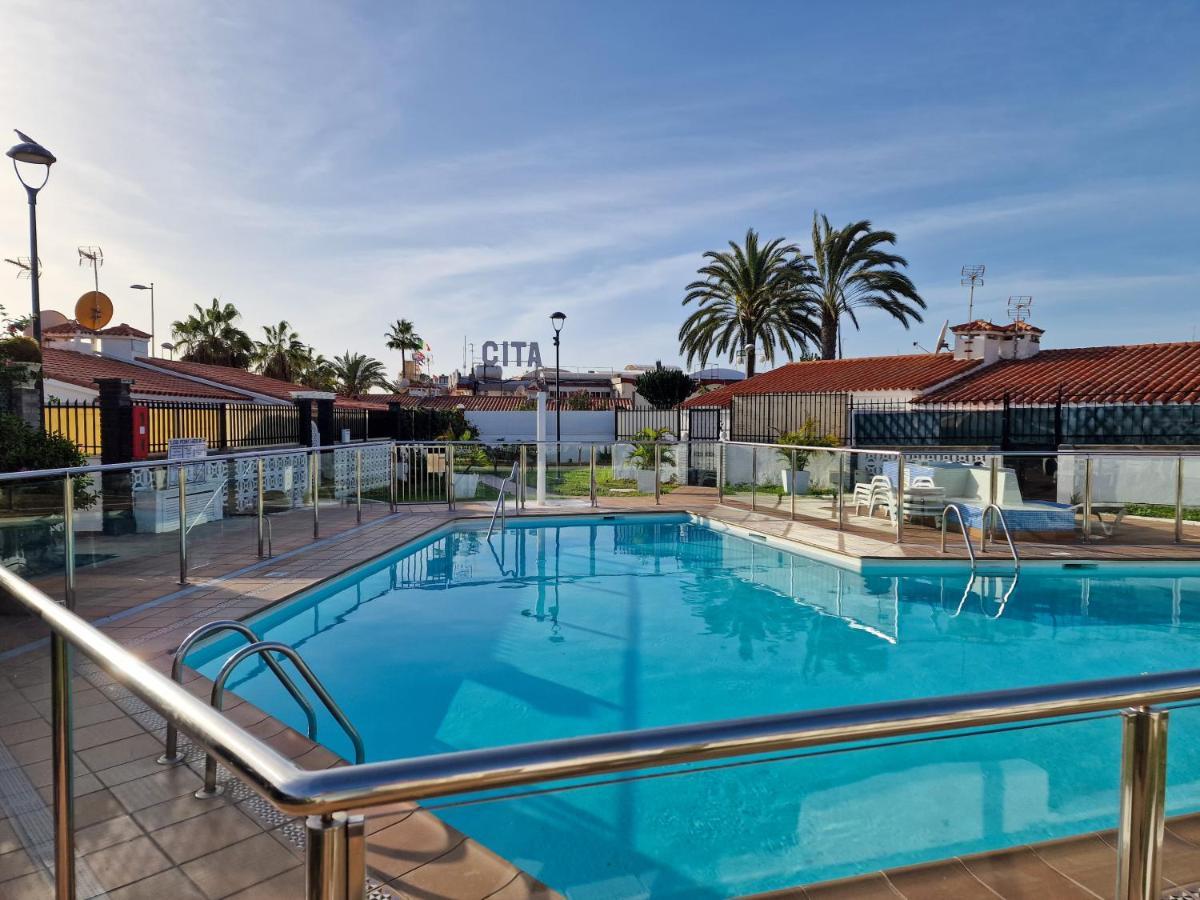 Acogedor Bungalow En Playa Del Ingles Zewnętrze zdjęcie