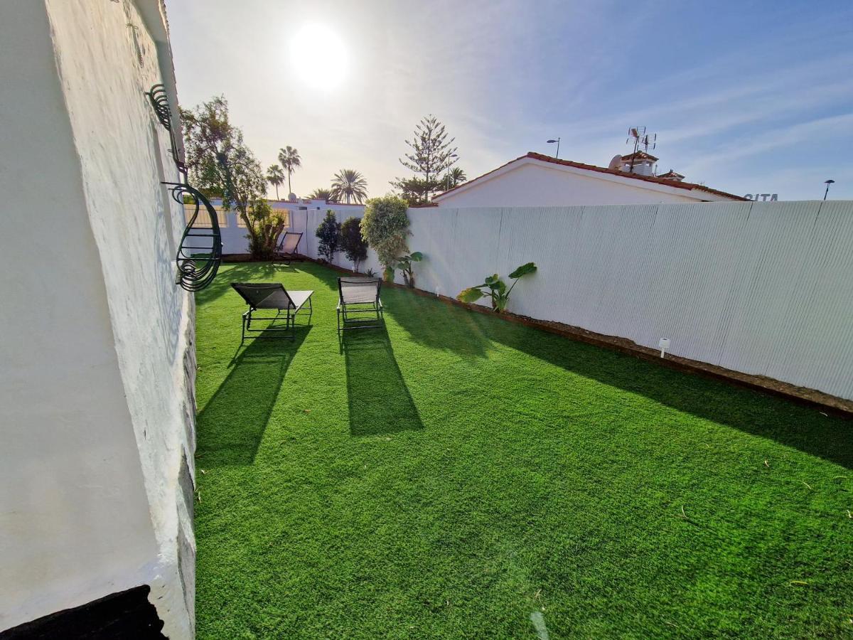 Acogedor Bungalow En Playa Del Ingles Zewnętrze zdjęcie